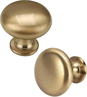 26 Black and White Kitchen Ideas That Never Go Out of Style 61 Solid Brass Cabinet Knobs 15 Pack, Brushed Gold Drawer Knobs, Antique Br...