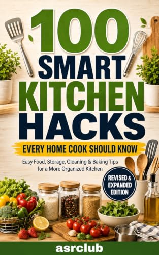 100 Smart Kitchen Hacks Every Home Cook Should Know: Easy Food, Storage, Cleaning & Baking Tips for a More Organized Kitchen image 2