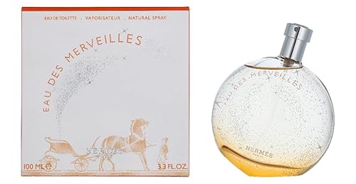 Hermes Eau Des Merveilles Eau De Toilette Espray 3.3 Oz 100 Ml para Mujer