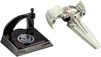 Vista 5 de Hot Wheels Star Wars Starships Select - Infiltrador Sith fundido a troquel prémium