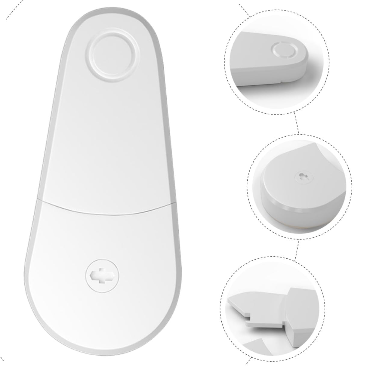 Toyvian 8pezzi Serrature Di Sicurezza Per Facili Da Installare Materiale Per Armadi e Cucine Protezione Per Piccoli