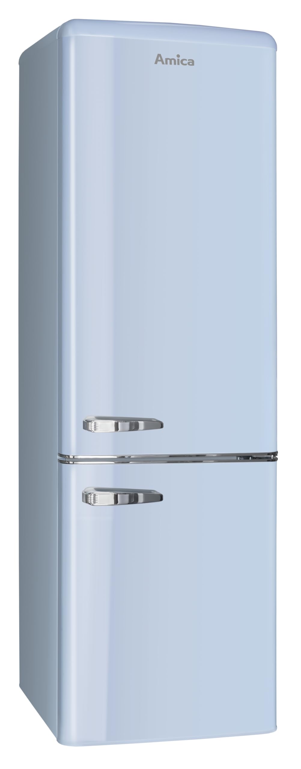 Amica Retro Kühl-Gefrierkombination 244L 181 x 55 x 61,5cm KGCR 387 100 L