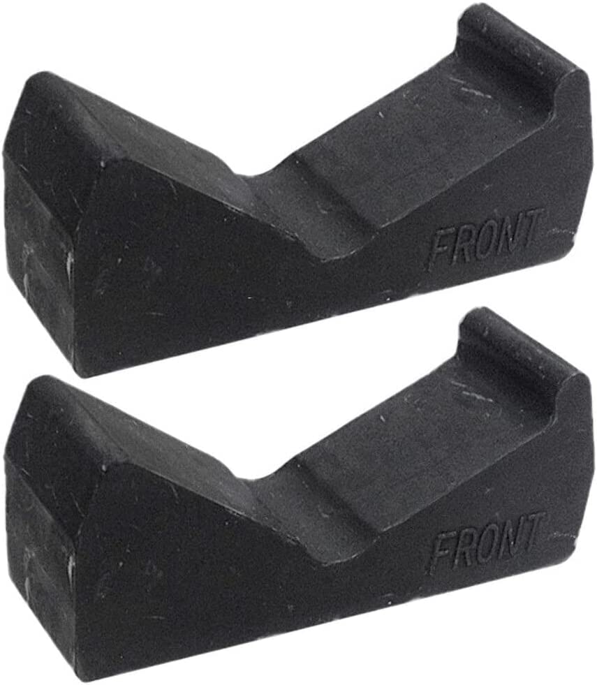 2X Front and Rear Rubber Ski Stop For 2006-2018 Polaris Dragon Shift IQ 5412794