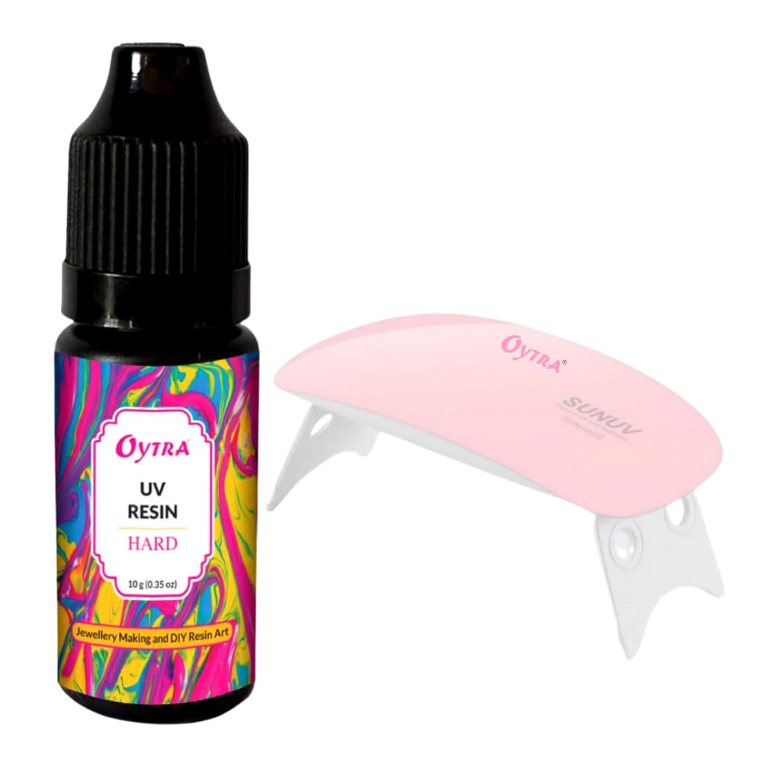 Oytra UV Resin Hard Clear Glossy Finish for Artists and Professionals Polymer Clay Gloss DIY Jewelry Craft Decoration Casting Coating (10 Grams + UV Light) (B0BN8NV9MV) Amazon Price History, Amazon Price Tracker