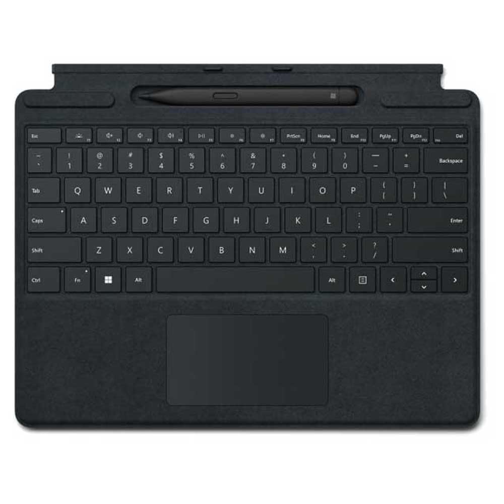 FUNDA CON TECLADO MICROSOFT SURFACE PRO 8 FUNDA SIGNATURE MIT SLIM PEN 2 NEGRO