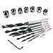 Yakamoz 7Pcs HSS Countersink Drill Bits Set High Speed Steel Counter Sink Bit for Wood Carpentry Reamer Woodworking Tool