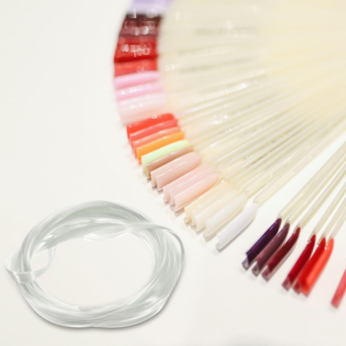 Nail Extension Fiberglass Plastic Fiber 3 Bags White