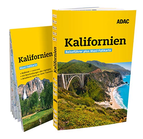 ADAC Reiseführer plus Kalifornien: Mit Maxi-Faltkarte und praktischer Spiralbindung
