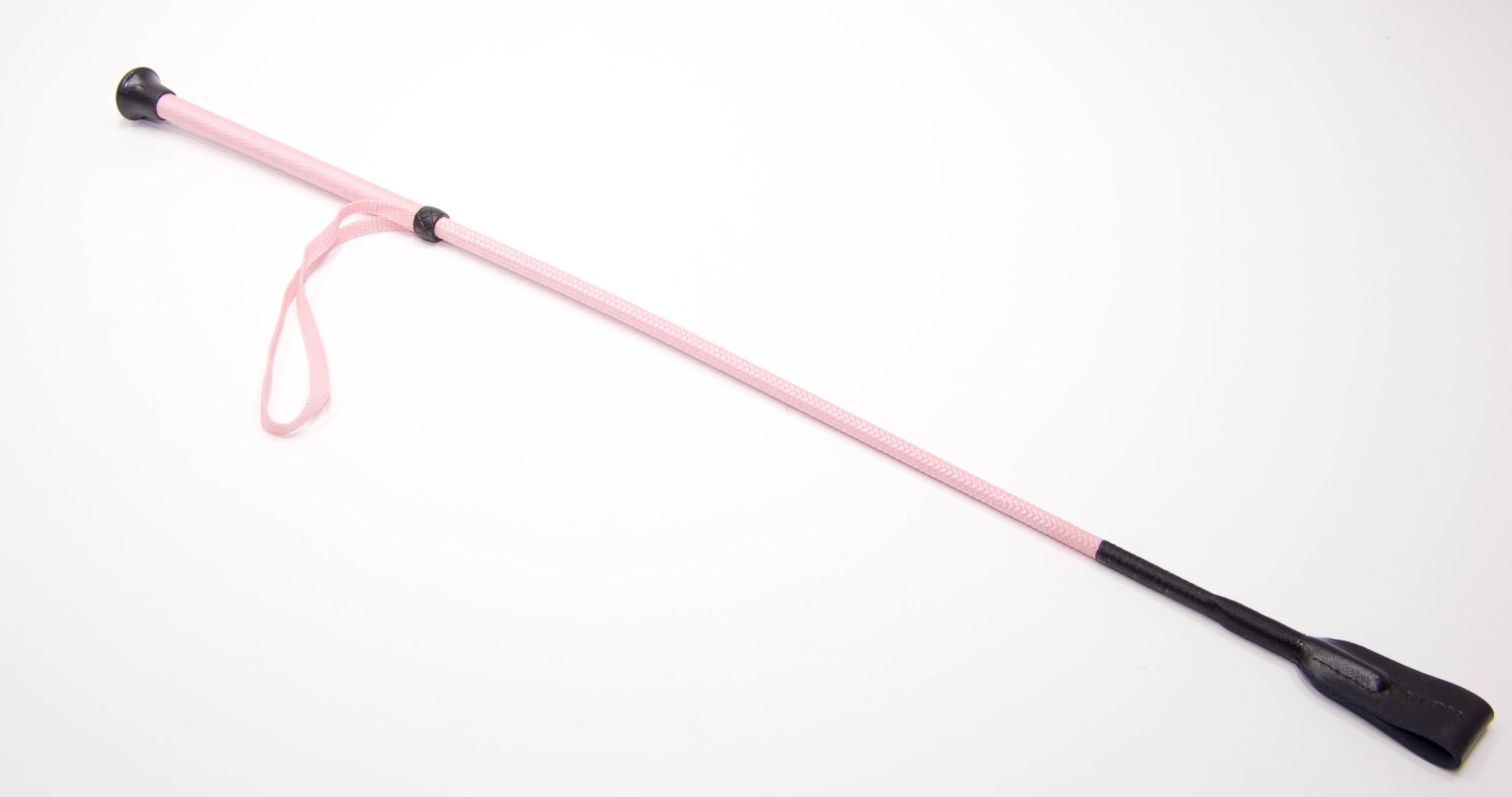 Decathlon Binicilik Kamçısı - Pembe - 69 Cm Fiberglas Uç Meridyendukkan Pembe Fouganza
