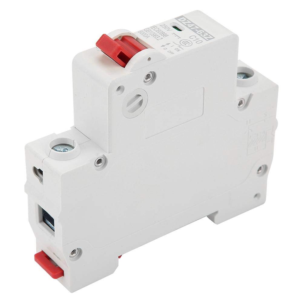 DZ47-63Z-1P 10A DC Disyuntor Protección Contra Fugas Interruptor de Aire