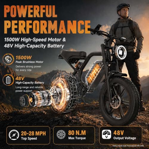 HiKeep 750W Electric Dirt Bike