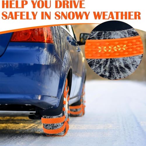Cadenas de nieve para vacaciones de invierno y viajes largos en coche 2