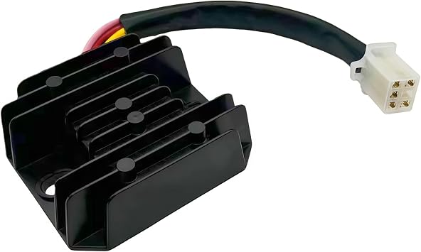5 Wire Pins 12V AC Voltage Regulator Rectifier for GY6 CG 125cc 150cc | 200cc 250cc Buggy Moped Scooter ATV Pit Bike Go Kart