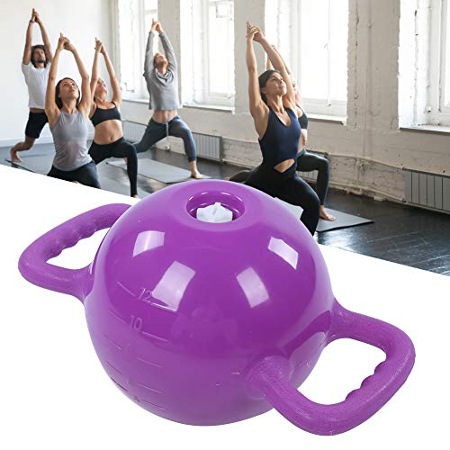 banapoy Kettlebells Fitness Kettlebells com enchimento de água de pilates, modelador portátil do cor