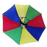 Voarge Head Umbrella Hats, Umbrella with Elastic Band Fishing Umbrella Hat for Adults Kids Folding Umbrella Hat for Outdoor Golf Camping Gardening Festival, Diameter 53cm - Image 8