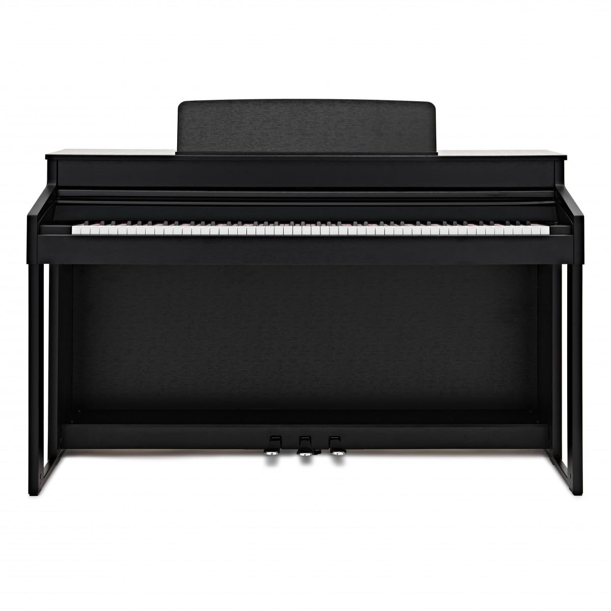 G4M Sonori Upright-Digitalpiano, niedrig, Mattschwarz | Kraftvolle Klangmaschine mit XLN-Audio-Addictive-Keys-Samples, Touchscreen-Interface, Echte Hammermechanik, Satin Schwarz