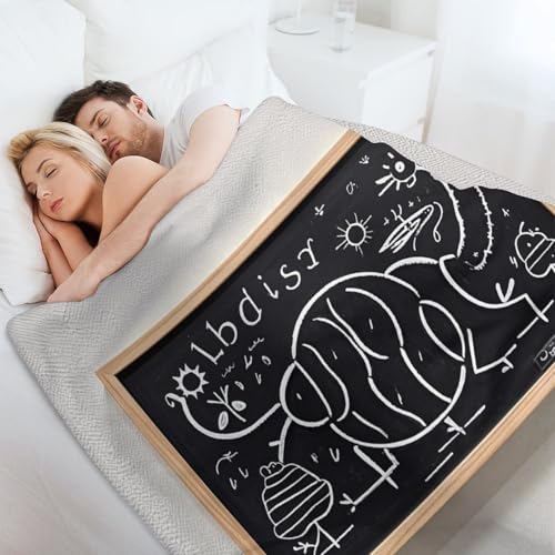 Couverture micro polaire légère contre froid de climatisation chambre lit - 4
