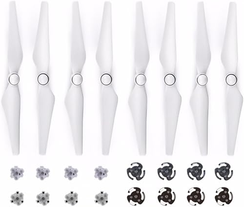 Miniatura 2 de 8 unids 9450S Hélice para DJI Phantom 4 Pro Avanzado Drone de liberación rápida cuchillas reemplazo accesorios con base de montaje piezas de repuesto