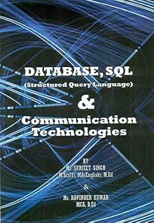 Amazon.in: Buy Database, SQL (Structures Query Language ...