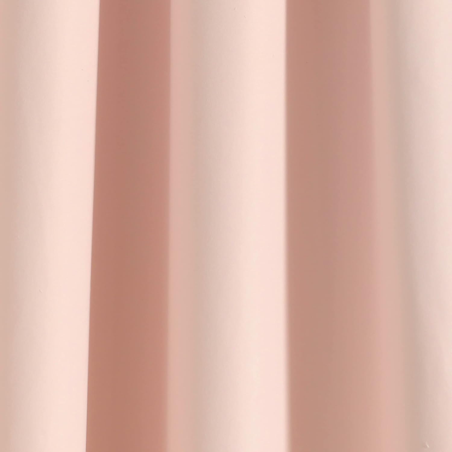Lush Decor Allison Ruffle 100% Blackout Window Curtain Single 40" W x 84" L Blush - Pink Blackout Curtains for Bedroom or Nursery - Coquette Curtains