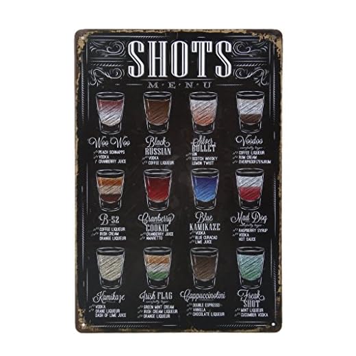 Poster Métallique Affiche Peinture Art Décoratif Vintage pour Bar Café Pub 20cmx30cm Bière #1