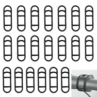 SSKHE Essential Bicycle Silicone Straps Ein 20-teiliges Set, das Langlebigkeit, Vielseitigkeit, Benutzerfreundlichkeit, Tragbarkeit und Zuverlässigkeit für alle Ihre Fahrrad- und Organisationsbedürfni