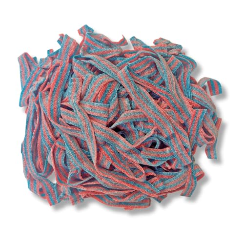 Sour Power Premium Candy Belts, Blazpberry, 6.6 lb