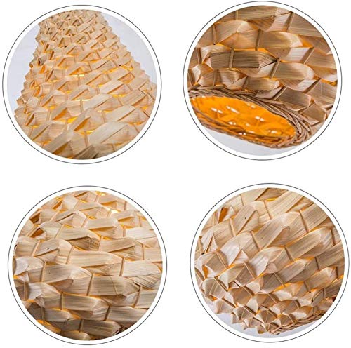 Lustre bambou rétro pour corriger un éclairage froid - 5