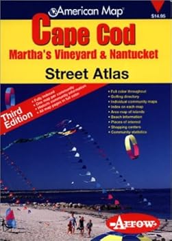 Street Atlas-Cape Cod: Marthas Vineyard & Nantucket