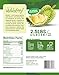 Wholeberry Freeze Dried Durian 2oz Freeze Dried Fruit Snack Perfect for Smoothies, Baking, Yogurt & Tea - 100% Natural Ripe Fruit from Thailand, No Sugar Added - Pack of 2