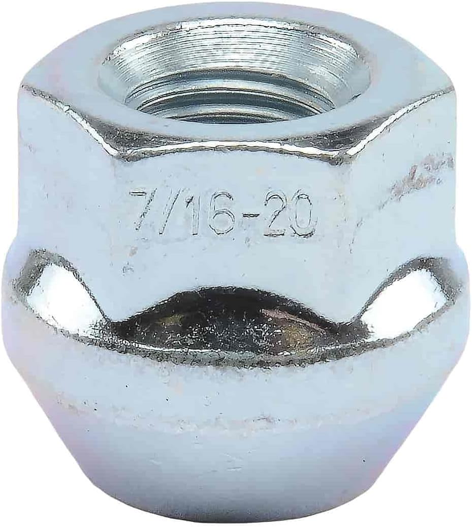 JEGS Lug Nuts 7/16 “ Right Hand Thread Open End Bulge