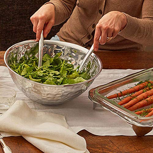 Mariposa Salad Server, Silver #TOP3