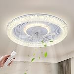 JDONG – JDONG Deckenventilator mit Beleuchtung und Fernbedienung 54W
