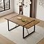 Dark Wood Table