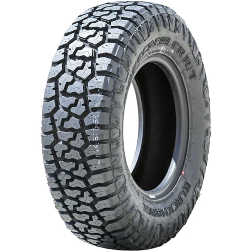 Blackhawk Ridgecrawler R/T All-Terrain Mud Off-Road Light Truck Radial Tire-LT245/75R16 245/75/16 245/75-16 120/116Q Load Range E LRE 10-Ply BSW Black Side Wall