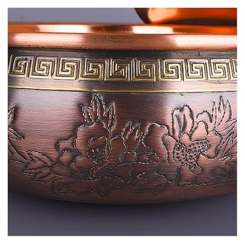Olla de Cobre de 26 cm Cocina Tradicional para Comida Asiática 3