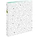 Avery + Amy Tangerine Designer Collection Binder, 1" Round Rings, 175-Sheet Capacity, Find Inspiration (28321)