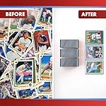 Cardboard Gold - 35pt Top Loaders for Cards - 200 Count - Premium 3x4 Inch Trading Card Toploaders - Protect Your Baseball and Sports Cards with These Crystal Clear Hard Plastic Sleeves Protectors - Image 4