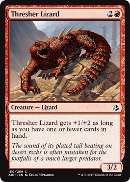 Magic The Gathering - Thresher Lizard - Lucertola