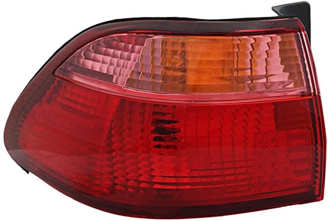 Compatible with Honda Accord Sedan Tail Light Lamp 1998 1999 2000 Driver Left Side