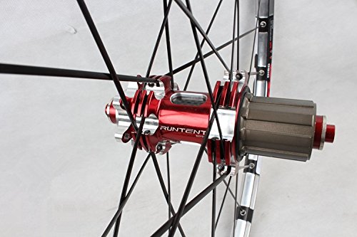 Mtb Mountain Bike Bicycle 26Inch Milling Trilateral Alloy Rim Carbon Hub Wheels Wheelset Rims #TOP1