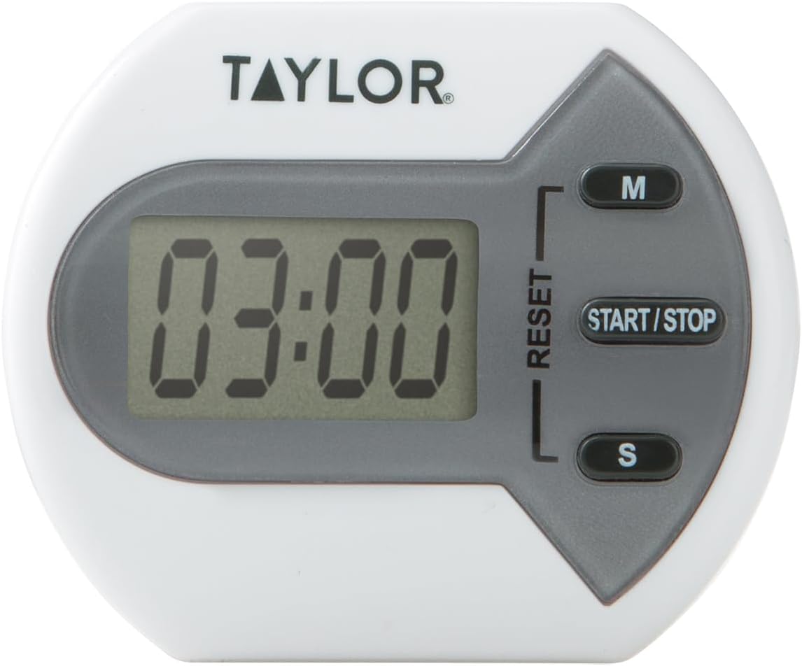 Digital Timer Counts Up and Down for School, Learning, Projects, and Kitchen Tasks