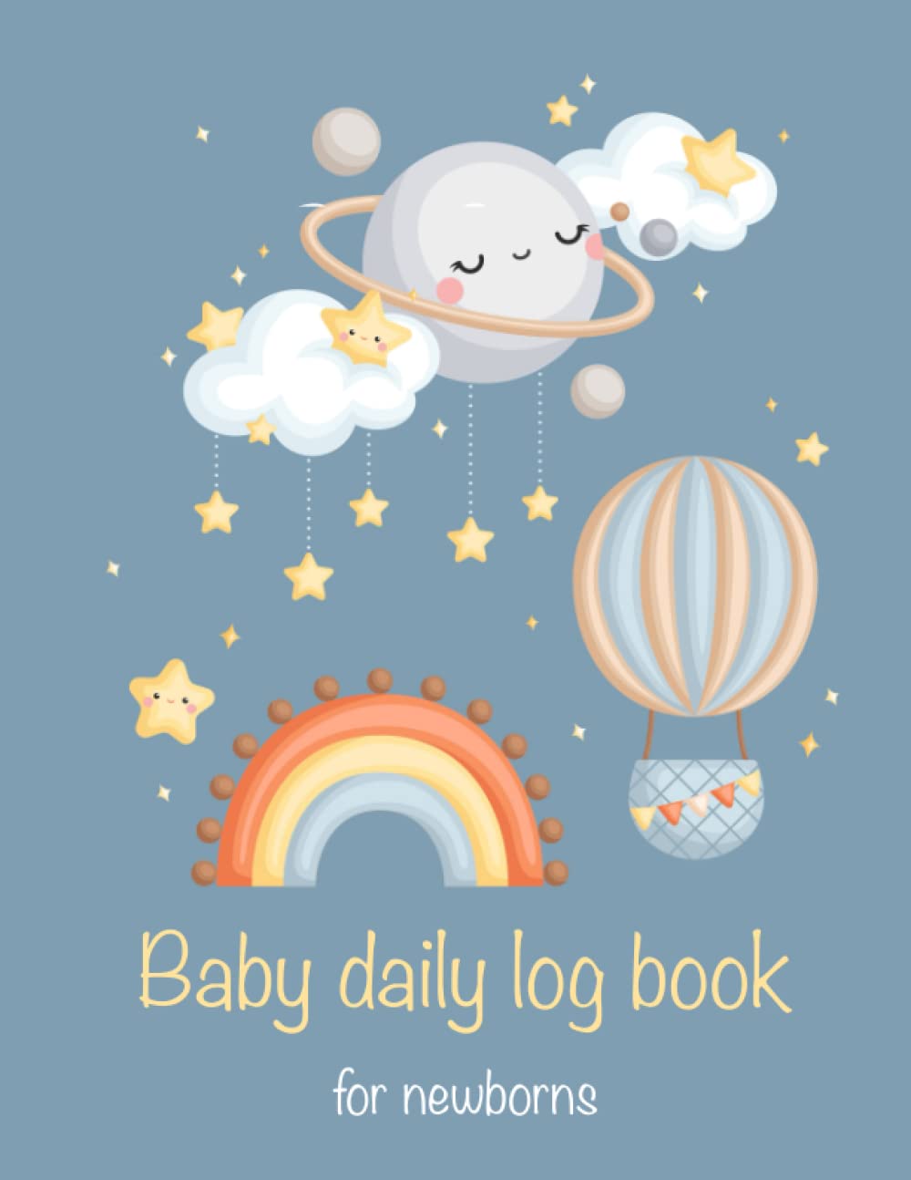 Baby daily log book for newborns: baby tracker for newborns : Track your newborn's feedings (bottle, pumping, and breastfeeding log), diapers, sleep, activities