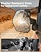 KEMIMOTO Upgraded Side Mirrors, Large Size Door-Mounted Compatible with Polaris Ranger 1000 570 Northstar XP SP 2018-2025 2026, Commercial Pro XD with Original Full Doors, OEM #2889241, Accessories