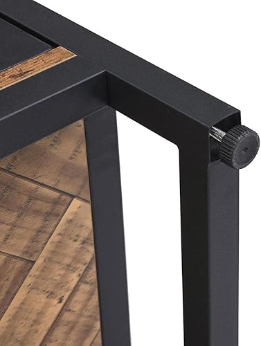 Miniatura 5 de Kopokd Maximiza tu espacio con el gabinete de almacenamiento multifuncional, almacenamiento de licores y vidrios para bar de vino, soporte para TV,