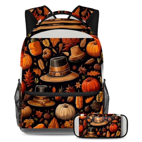 Ensemble sac à dos de Thanksgiving pour ados parfait pour le collège et les voyages