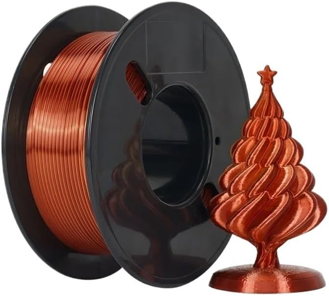 Universal 3D Printer Filament PLA, Multicolor, Tangle-Free, Bubble-Free, 200g/Roll, 1.75mm(PLA Red)