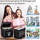 AOMEES 80+4 Farben Graffiti Stifte Set, Meißel & Feine Verdoppelt Spitzt Kunst Sketch Twin Tip Marker Set, 2 Sekunde Schnell Trocknende für Zeichnung, Design, Rendering, Brief, Manga