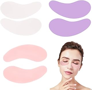 3 pares de parches reutilizables de silicona ...