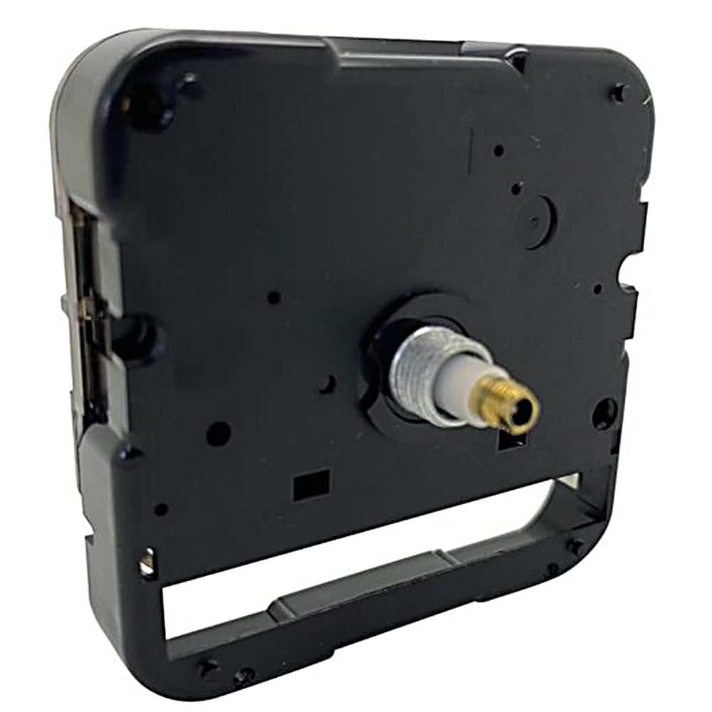 SKP Quartz Wall Clock Replacement Mechanism Movement Motor Battery Suitable Seiko & Tochigi Tokei SC HK LTD (12mm Ticking EF Euro Shaft)